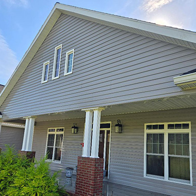 Evansville house washing after